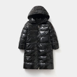 Children's Down jacket medium length #C007