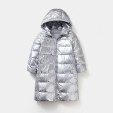 Children's Down jacket medium length #C007