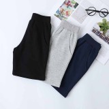 Boys' casual short pants Black #021