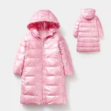 Children's Down jacket medium length #C007