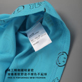New Summer Boys' Cotton Short Sleeves Blue # T001