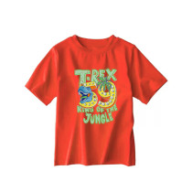 New Summer Cotton Short Sleeves Orange #T001