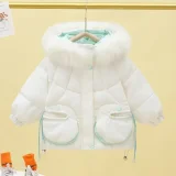 Kids cotton jacket thickening #010