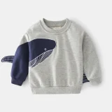 Children's casual long sleeved sweater #CF006