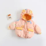 Kids cotton jacket thickening #05