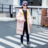 Children's Down jacket medium length #C003