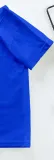 New Summer Cotton Short Sleeves Blue #CE01