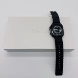 Apple Watch Ultra Titanium Case with Black Ocean Band