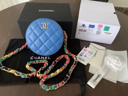 Handbag Chanel 2055 size 12cmx12cmx4.5 cm