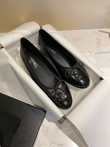 Chanel Ballerinas Fabric & Grosgrain 8