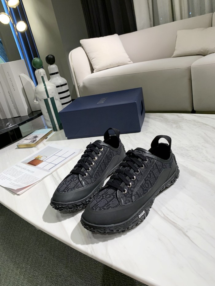 Dior B28 Low-Top Oblique Jacquard and Rubber Sneaker 10