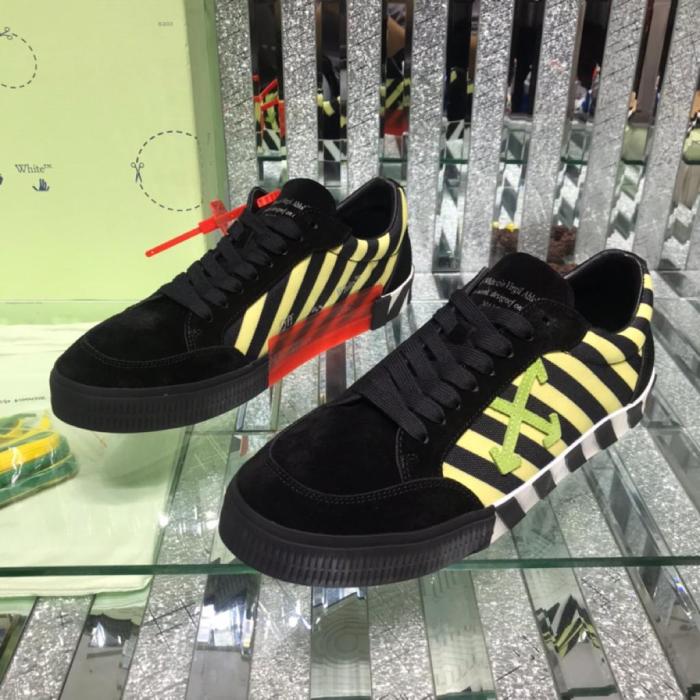 OFF-WHITE Vulc Low Black Yellow Green