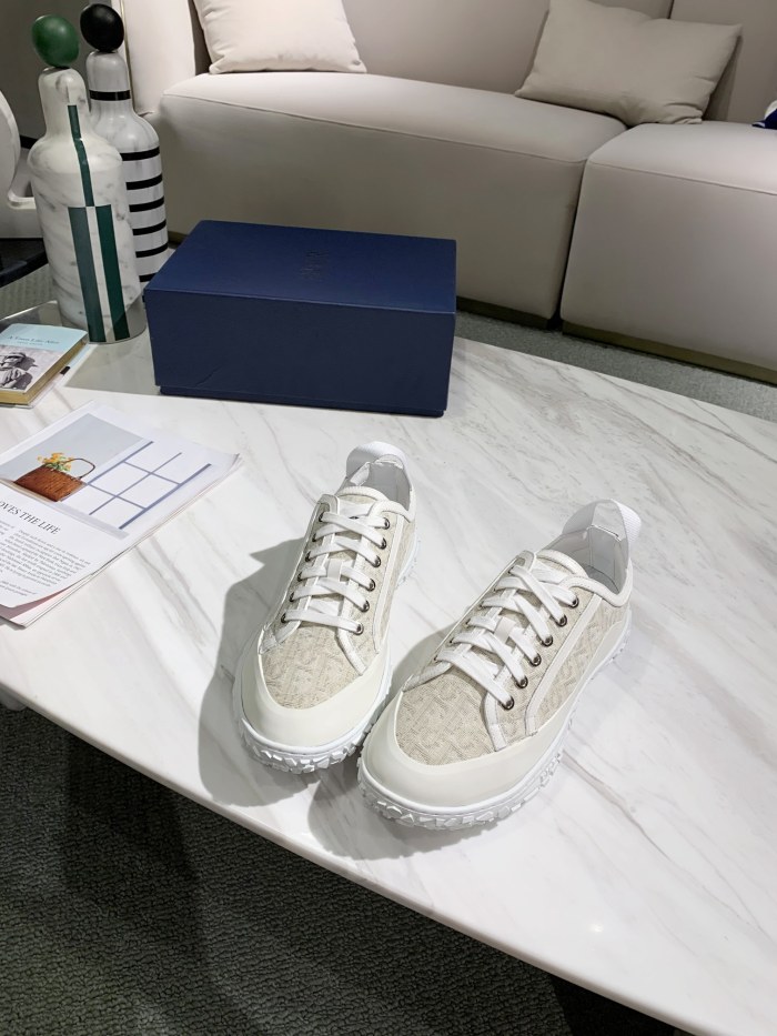 Dior B28 Low-Top Oblique Jacquard and Rubber Sneaker 9