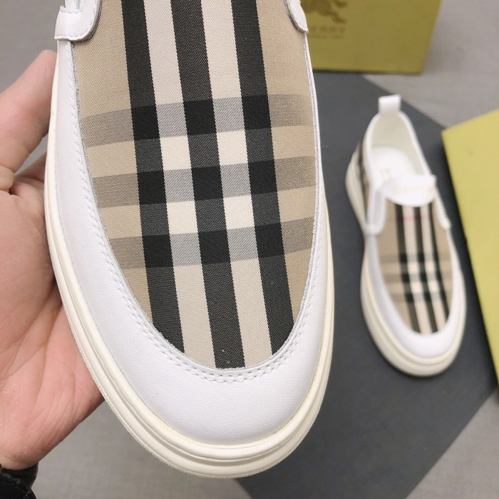 Burberry Perforated Check Sneaker 38