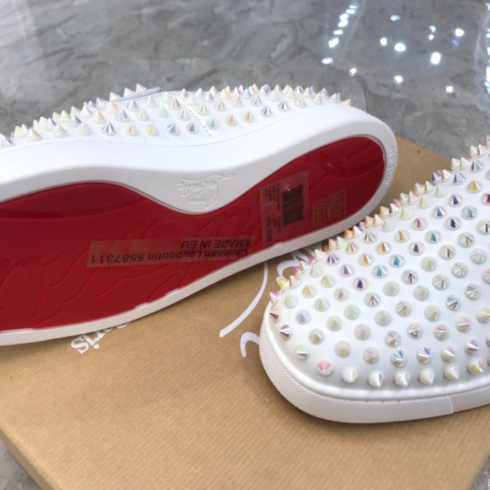 Christian Louboutin Louis Junior Spikes Orlato Flat Sneakers 66