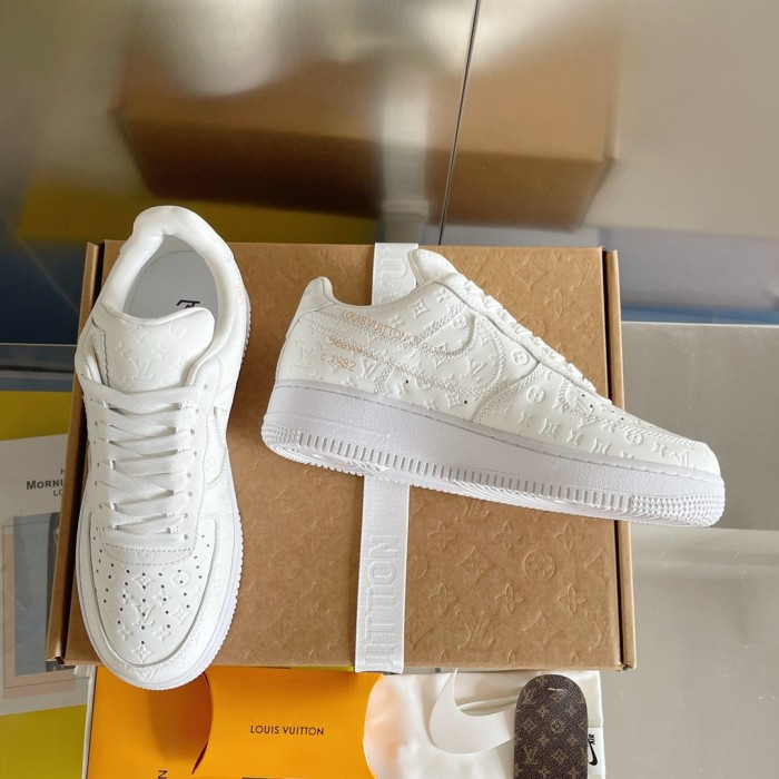 Louis Vuitton Nike Air Force 1 Low By Virgil Abloh White