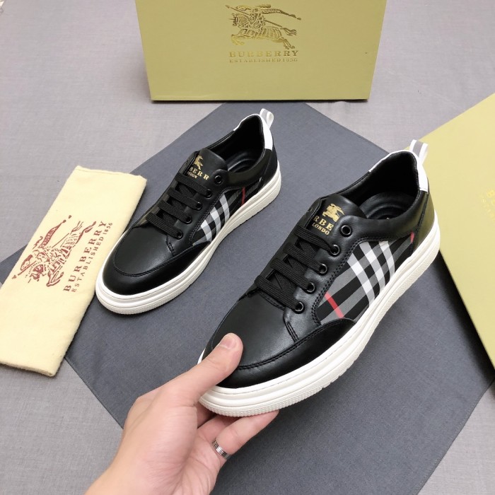 Burberry Perforated Check Sneaker 42