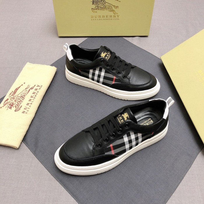 Burberry Perforated Check Sneaker 42