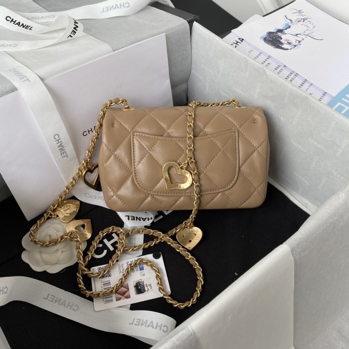 Handbag Chanel AS3456 size 12*19*7 cm
