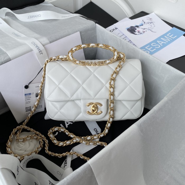 Handbag Chanel AS3451 size 24 cm
