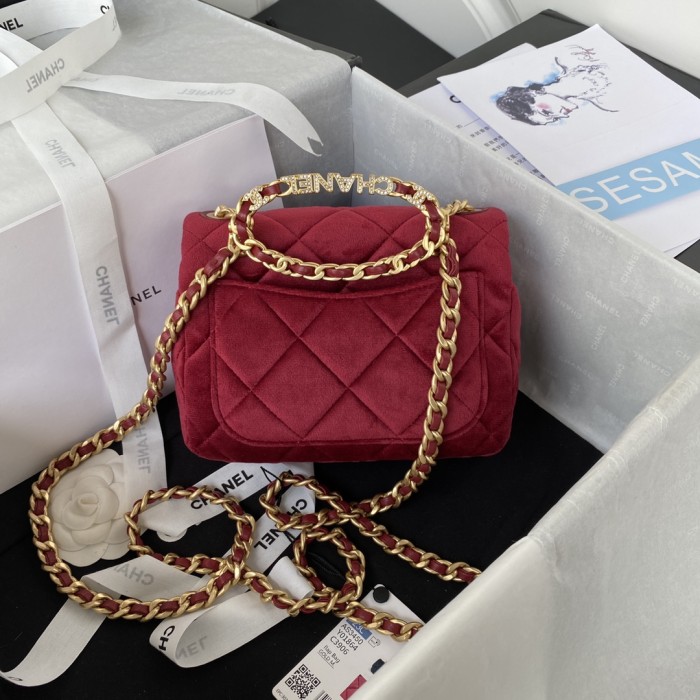 Handbag Chanel AS3450 size 20 cm
