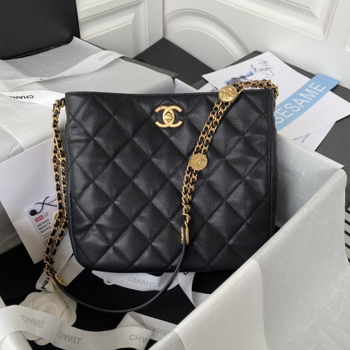 Handbag Chanel AS3400 size 24.5x21.5x8 cm