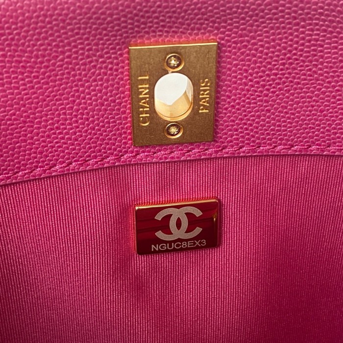 Handbag Chanel AS3400 size 24.5x21.5x8 cm