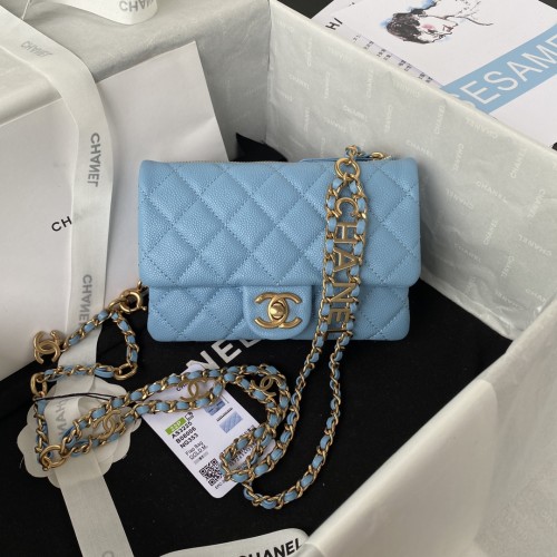 Handbag Chanel AS3225 size 12*17.5*2.5 cm