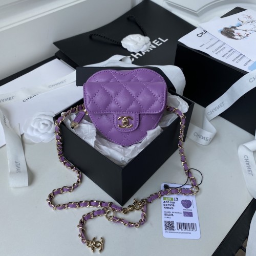 Handbag Chanel AS3189 size 8.5×11×5.5 cm