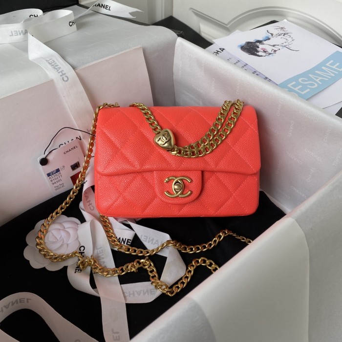 Handbag Chanel AS3828 size 12X19x8 cm