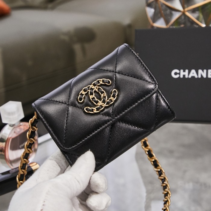 Handbag Chanel AP1787 size 8.5×12×3.5 cm