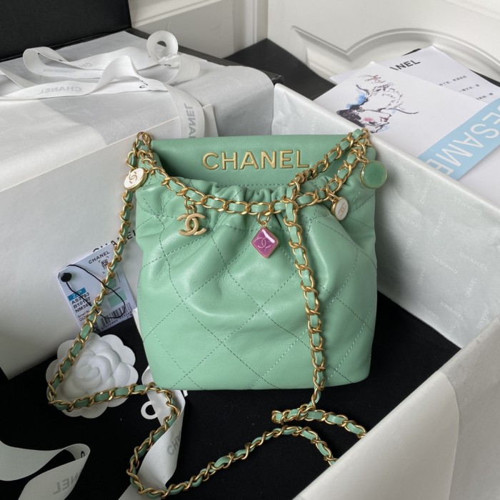 Handbag Chanel AS3793 size 17-16-7 cm