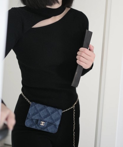 Handbag Chanel size 10×8×2 cm