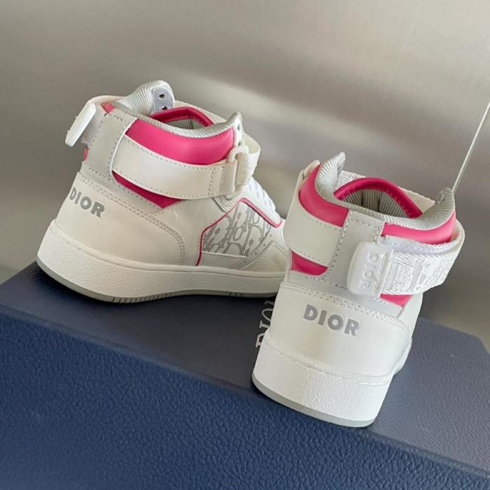 Dior B27 High White Neon Pink