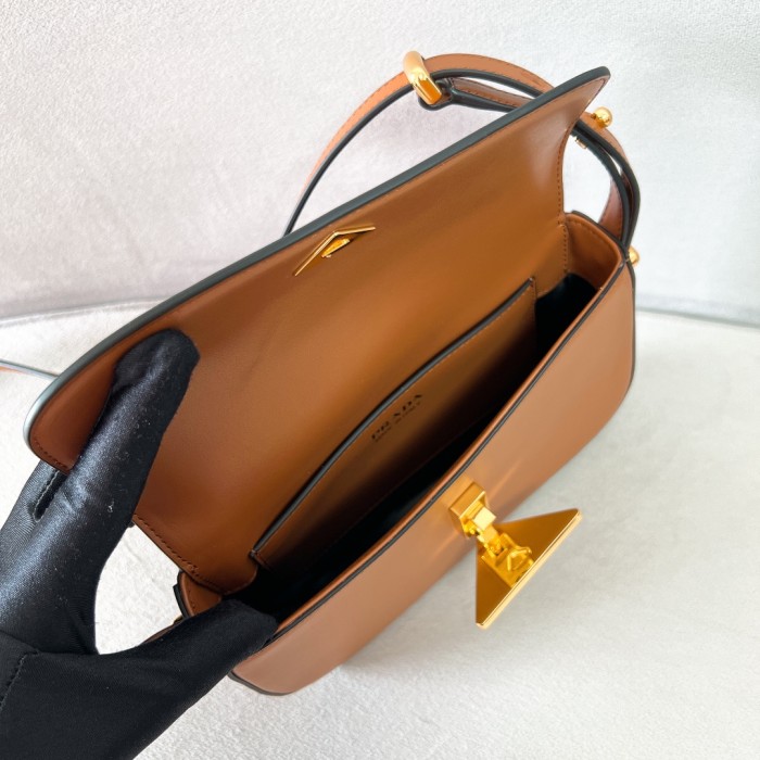 handbags prada 1BD339 Size:20.5*10.5*4cm