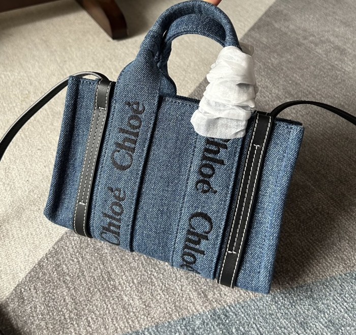 Handbags Chloe Woody Tote Bag mini 6074 size:20*14*6 cm