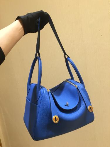 Handbags Hermes Lindy size:30 cm
