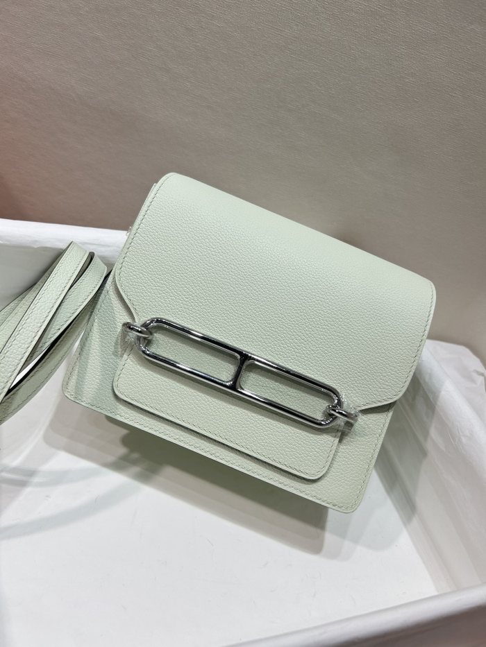 Handbags Hermes Roulis size:19 cm