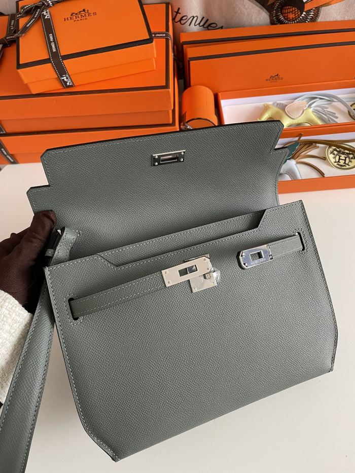 Handbags Hermes Kelly Depeches size:25 cm