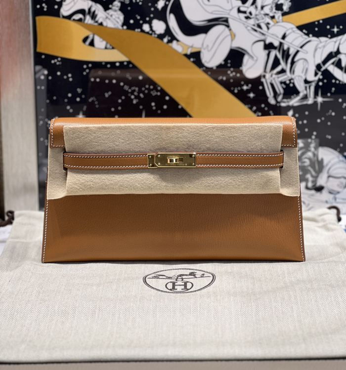 Handbags Hermes Kelly elan size:19.5 cm