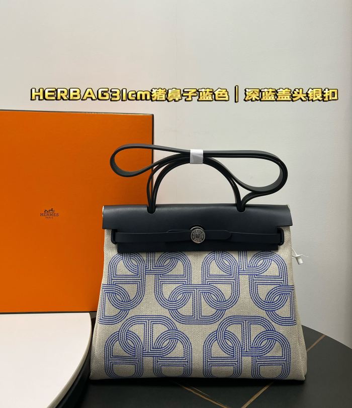 Handbags Hermes Herbag size:25/31/10 cm