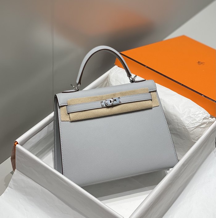 Handbags Hermes 𝑬𝒑𝒔𝒐𝒎 𝑲𝒆𝒍𝒍𝒚 size:25 cm