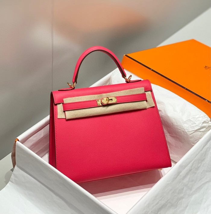 Handbags Hermes 𝑬𝒑𝒔𝒐𝒎 𝑲𝒆𝒍𝒍𝒚 size:25 cm