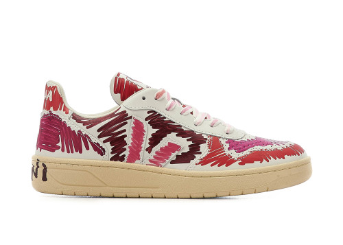 Veja V-10 Leather x Marni Marsala Multi (Women's)