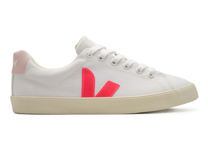 Veja Esplar SE Canvas White Rose-Fluo Petale (Women's)