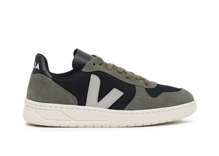 Veja V-10 Ripstop Black Oxford Grey Mud (Women's)