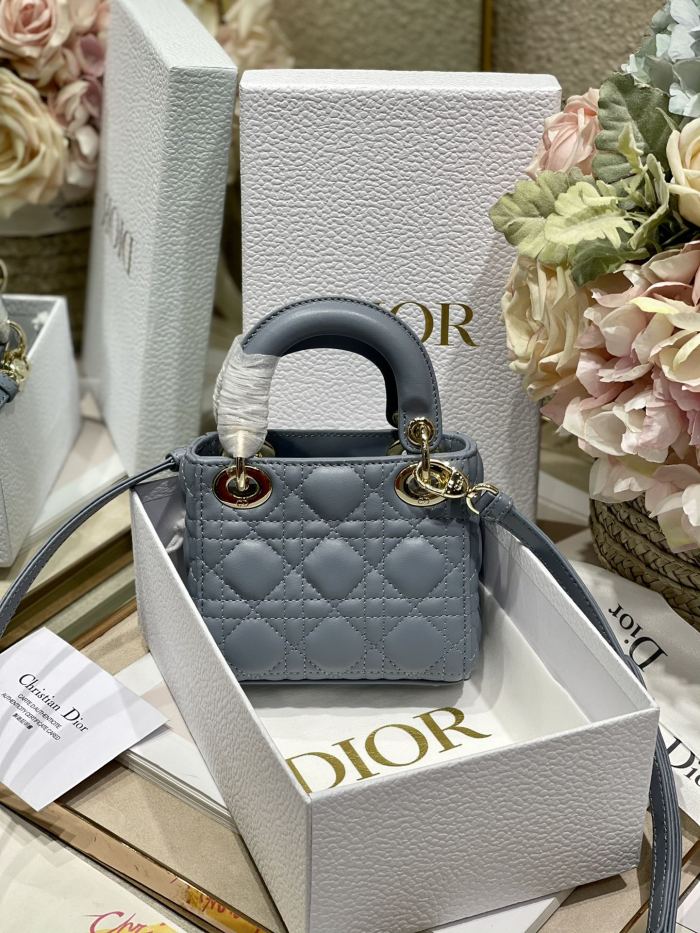 Handbags Dior ʟᴀᴅʏ Mɪᴄʀᴏ Bᴀɢ 6601 size:12*10*5 cm