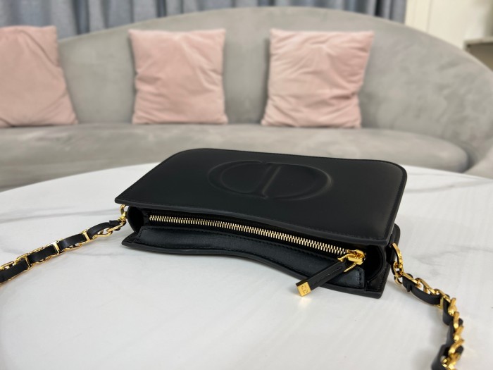 Handbags Dior CD SIGNATURE HOBO S2213UMFV_M900 size:23.5*14.5*6 cm