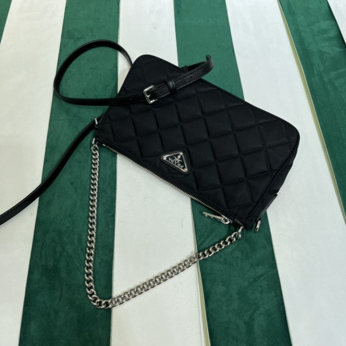 Handbags Prada 1BH026 size:25*14.5*6 cm