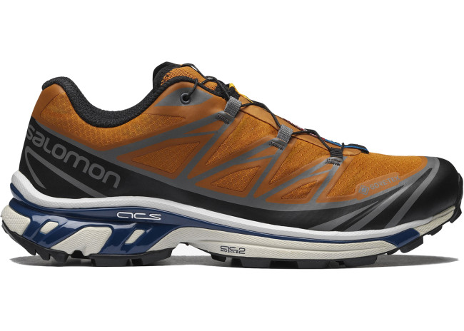 Salomon XT-6 Gore-Tex Utility Marmalade Black Navy